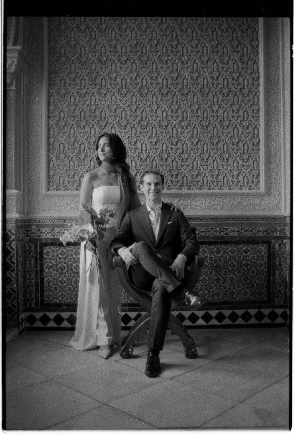 Intimate wedding in Seville