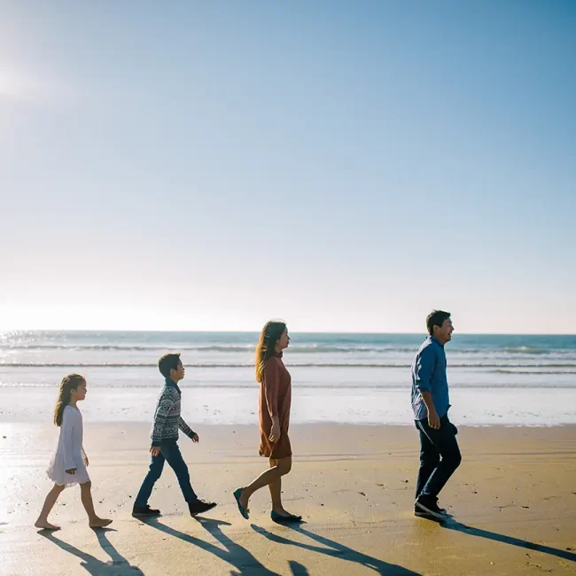 family session in novo sancti petri beach